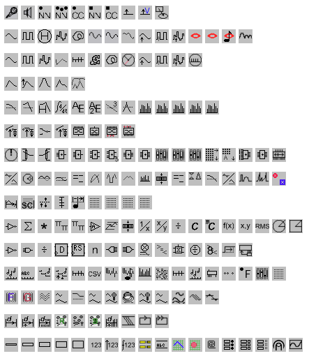 module glyphs